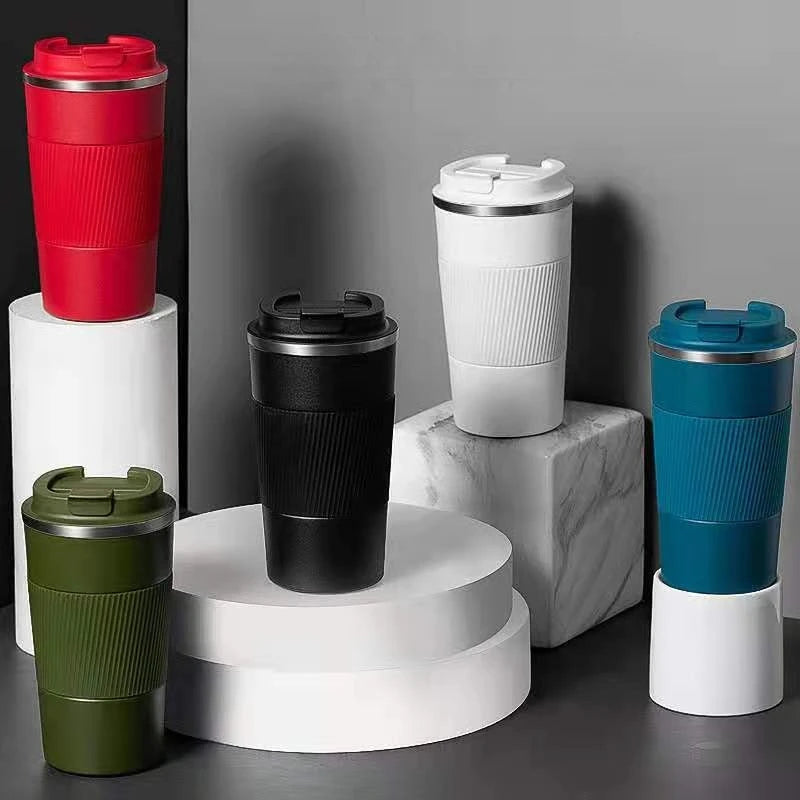 Stainless Steel Vacuum Car Insulated Coffee Cup Qme