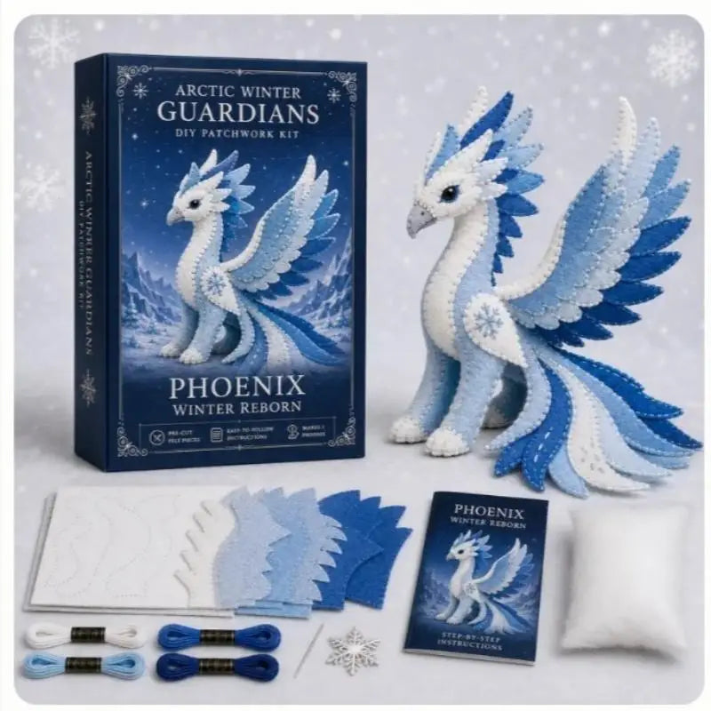3D Stuffed Animals Mythical Creature, Pre-Cut Handmade Craft Kit For Home Decor & Gift Qme A6