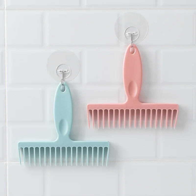 1pc Household Broom Hair Removal Comb, Removal Cleaning Tool For Clean The Hair And Dust On The Broom Bathroom, Qme