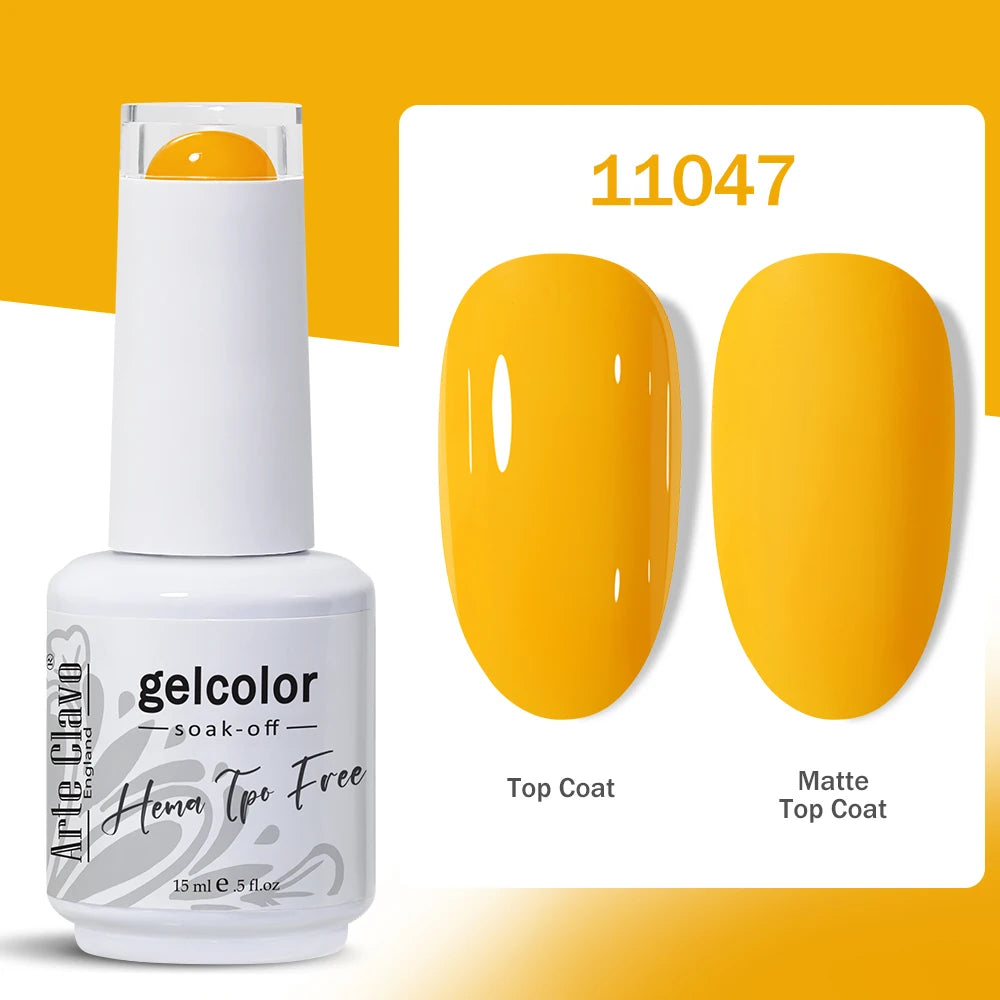 Arte Clavo Nail Gel Polish Hema TPO Summer Collection Semi Permanent