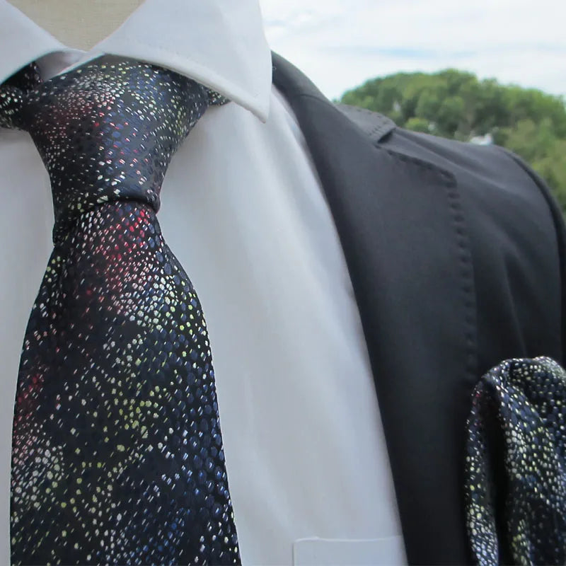 Fashion Men's Classic Paisley Ties Hanky Wedding Business Neckties Qme rt-9