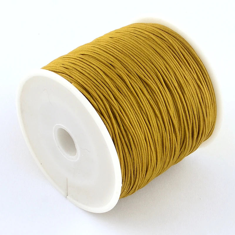 Pandahall About 150yards Rollbraided Nylon Thread Chinese Knotting