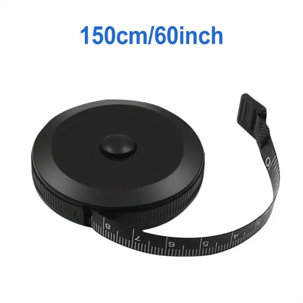 150cm/60inch Retractable Soft Measuring Tape Mini Portable Body Sewing Tape Measure For Body Measurement Tailor Craft Tool Qme