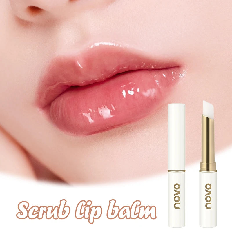 Long-Lasting Hydrating Lip Balm,Injection Beeswax&Vitamin E,Ultra-Nourishing Lipstick,Moisturizing Lip Balm For Dry Cracked Lips Qme