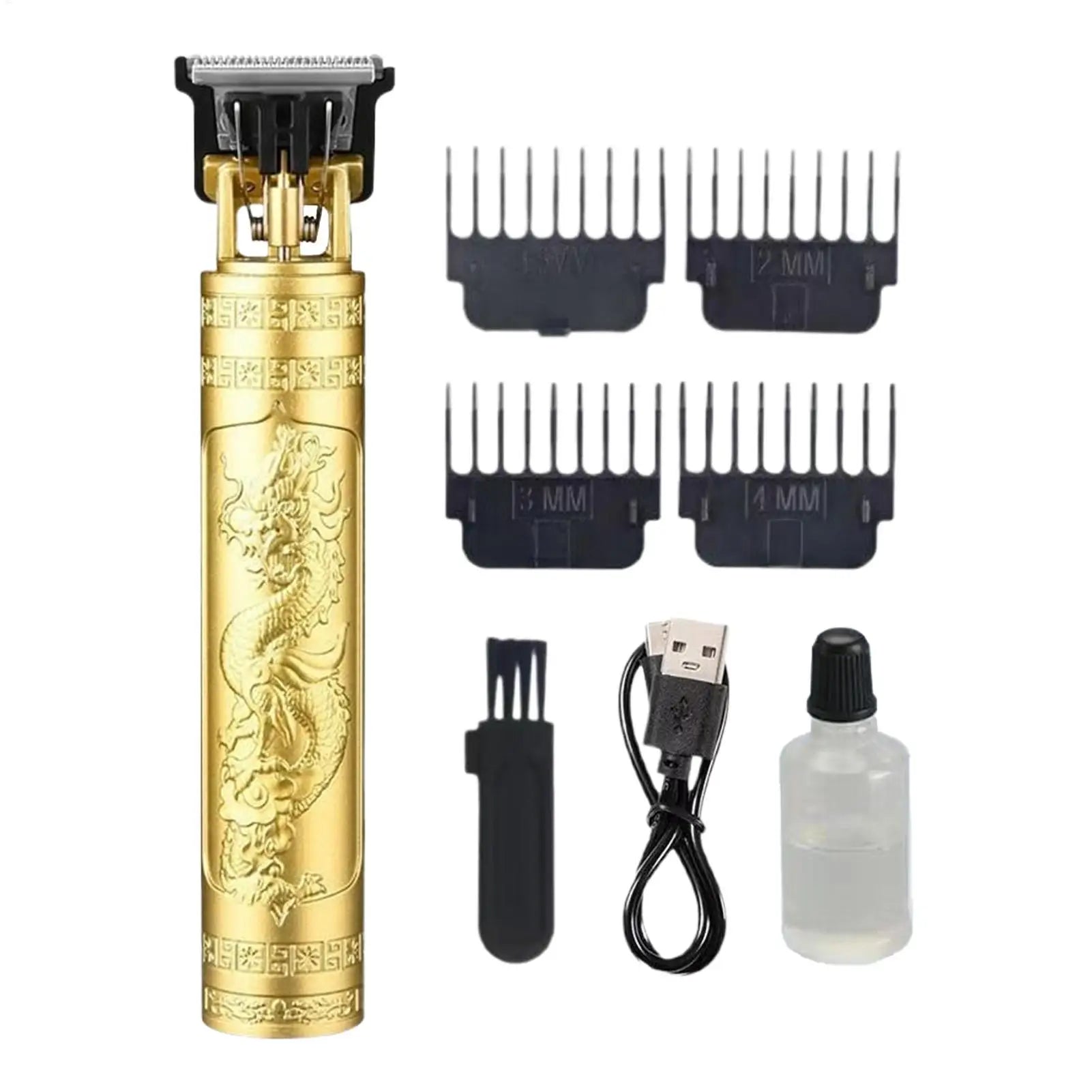 Cordless Hair Clippers Cordless Trimmers Kit Professional Grooming Tool for Daily Maintenance Post-Shower Travel Camping Sports Qme