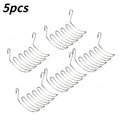 Kitchen Retractable Stainless Steel Sink Hanging Basket 1/3/5Pcs Drain Storage Holder For Household Daily Sundry Organizing Qme silvery 5pcs
