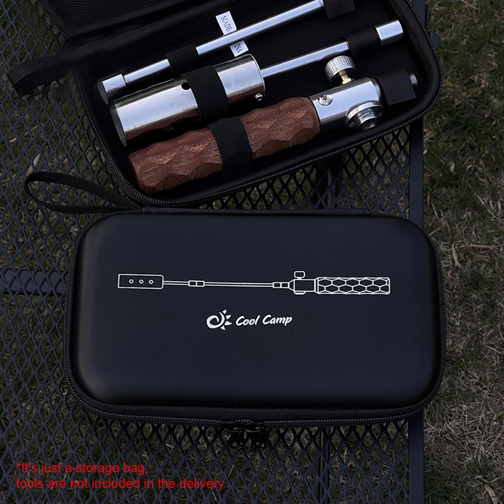 Multipurpose Barbecue Torch Igniter Carrying Bag Anti-collision Camping Igniter Protector Pouch Dustproof for Hiking BBQ Fishing Qme Default Title