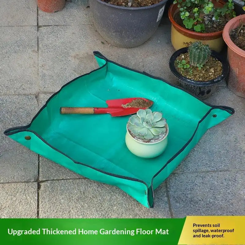 Succulent Potting Mat Portable Gardening Plant Repotting Waterproof Qme