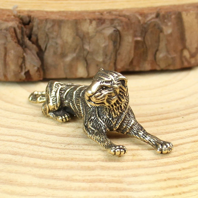 Antique Miniature Animal Ornaments Figurines Vintage Brass Mini Qme