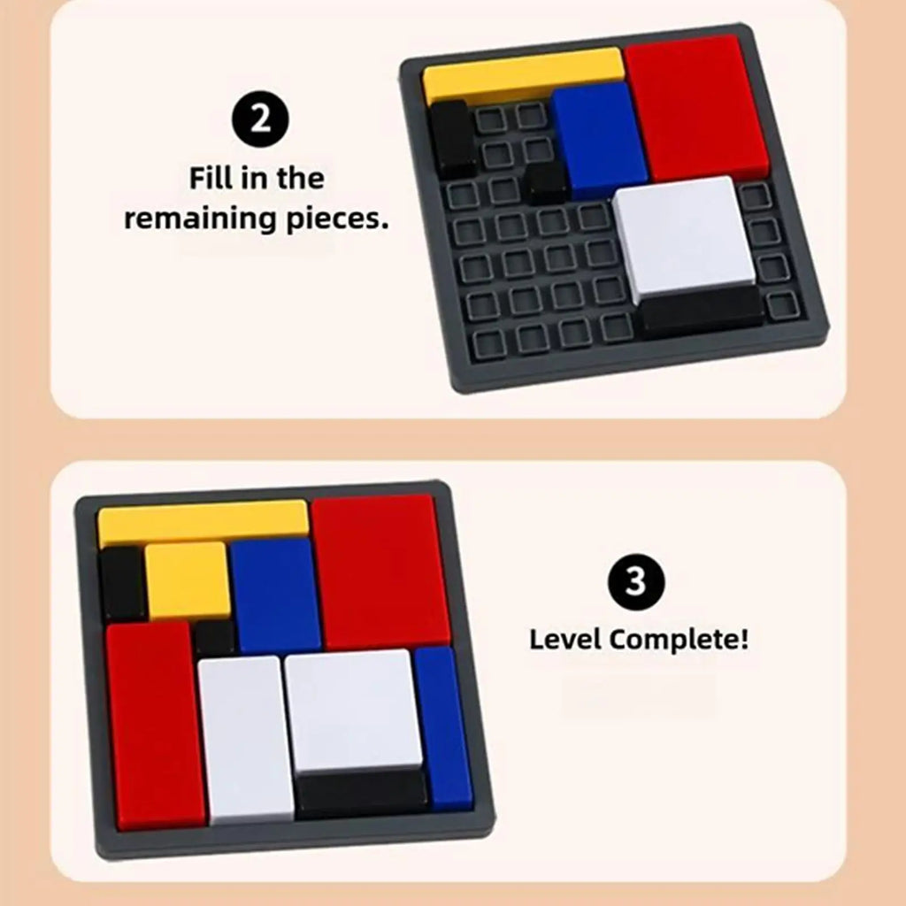 NEW Logic Brain Teaser Puzzles for Kids Intelligence Development Toy with 88 Challenges Mind Challenge Puzzles Blocks for Kids Qme