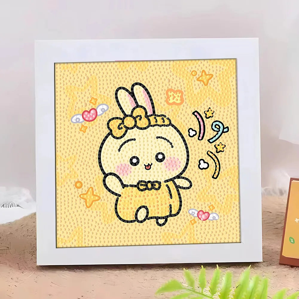 Hello Kitty Kuromi Diamond Painting DIY Craft Frame Cartoon Students Qme 2