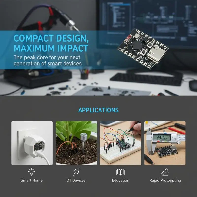 ESP32-C3 Development Board 4MB Flash CORE ESP32 Mini FORESP32 Wifi Qme