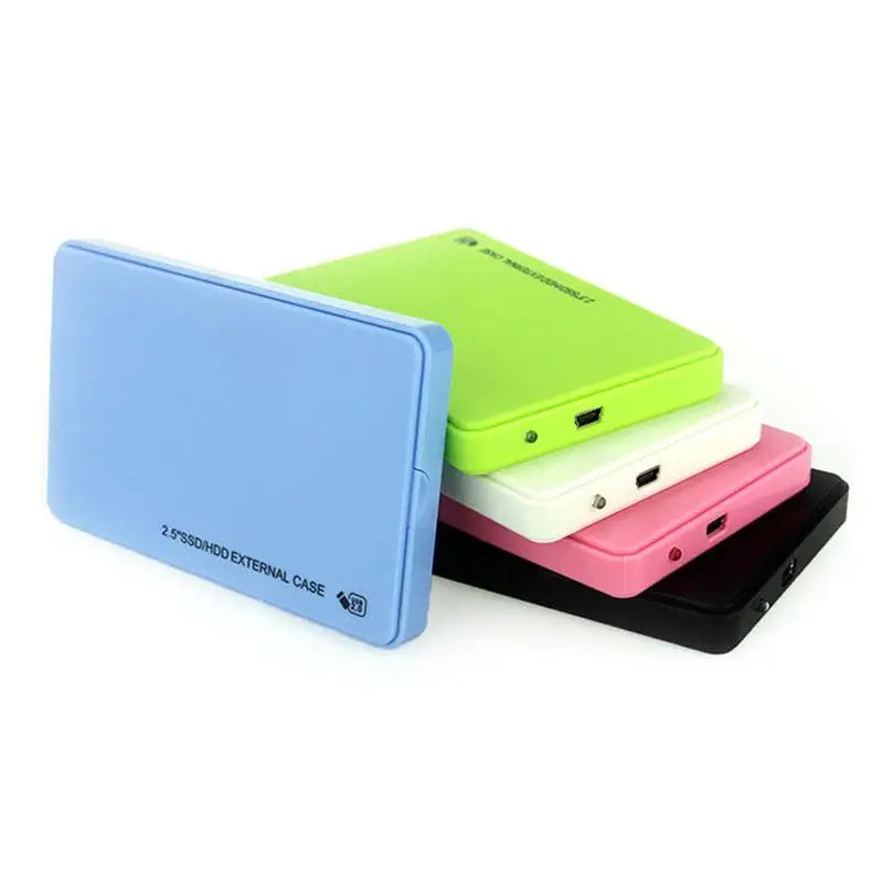 User-friendly USB2 0 SATA External HDD SSD Enclosure Case Laptop Qme