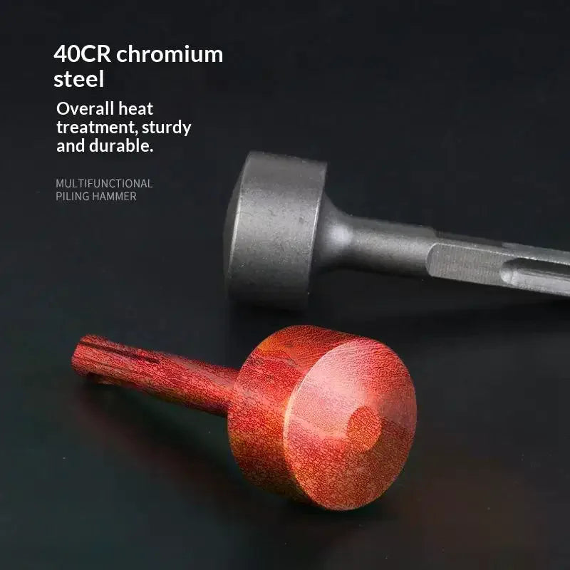 Forged Steel Drill Bit Driver 33 34 SDS Ground Rod Earth Stake Qme