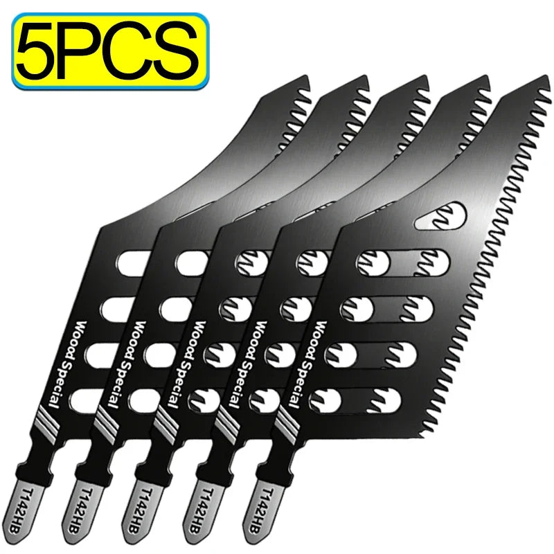 20/1PCS Jigsaw Blades Heavy Duty T-Shank Wood Aluminum Cutting Coarse Teeth Precision Tight Spaces Tools Replaceable Cut Tools Qme 5PCS