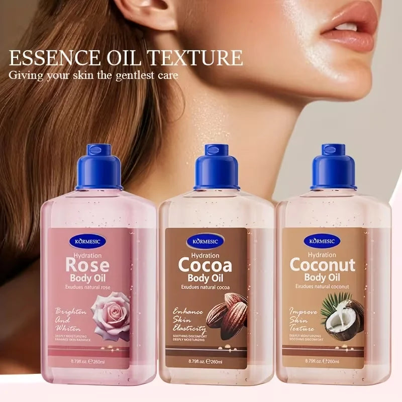 Coconut Body Oil Moisturizing Essence Long-lasting Nourishing Qme