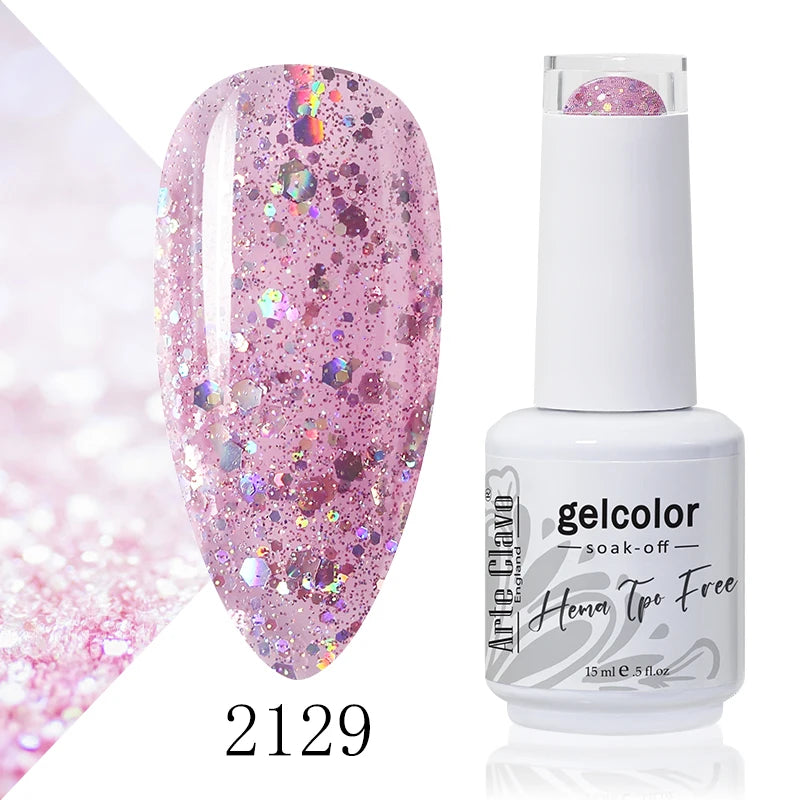 Arte Clavo Gel Nail Polish HEMA TPO Gorgeous Soak Off UV LED Semi