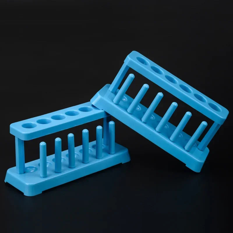 Lab School Supplies Red Plastic Test Tube Rack 6 Holes Holder Support Qme onesize