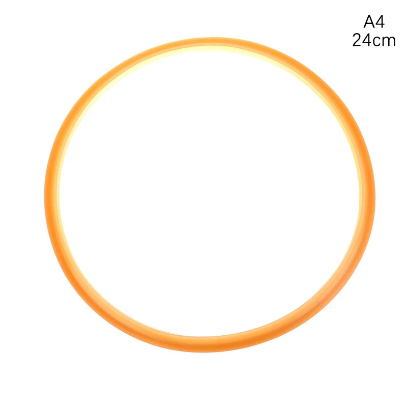 Brown Silicone Rubber Gasket Sealing Ring Aluminum Pressure Cooker 18 Qme 24CM