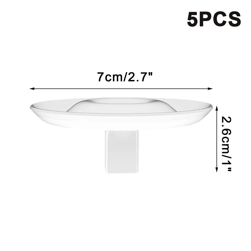 5/10pcs Hydroponic Floating Floral Holder Floating Flower Stem Holder Transparent Stem Display Arranger Organizer Tool Qme A1