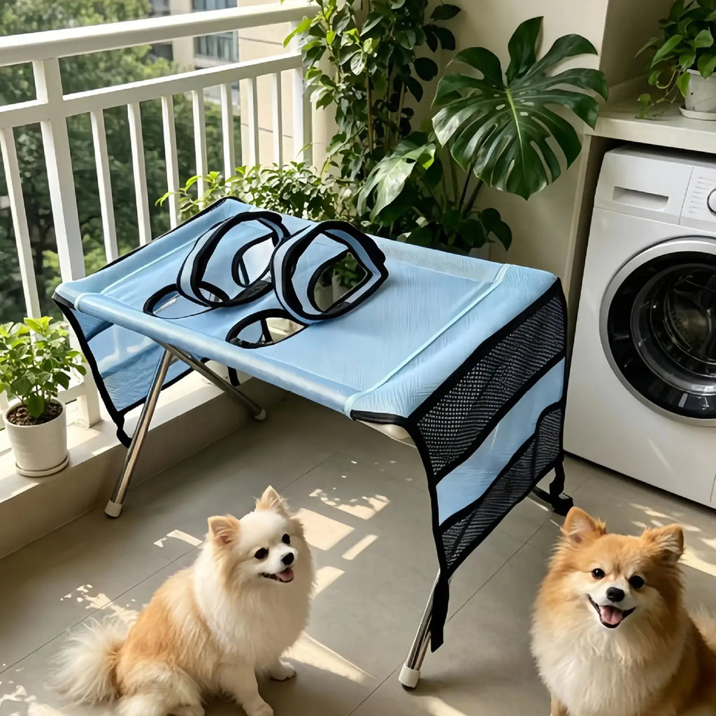 Dog Hammock For Grooming 30lbs Weight Capacity Cat Clipping Table Harness Dog Anti-Scratch Clipping Hammock For Home Indoor Qme