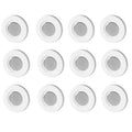 Magnetic Remote Control Holder Wall Mount Adhesive Remote Control Holder Strong Hold TV Remote Holder For Home Office Qme 12Pcs