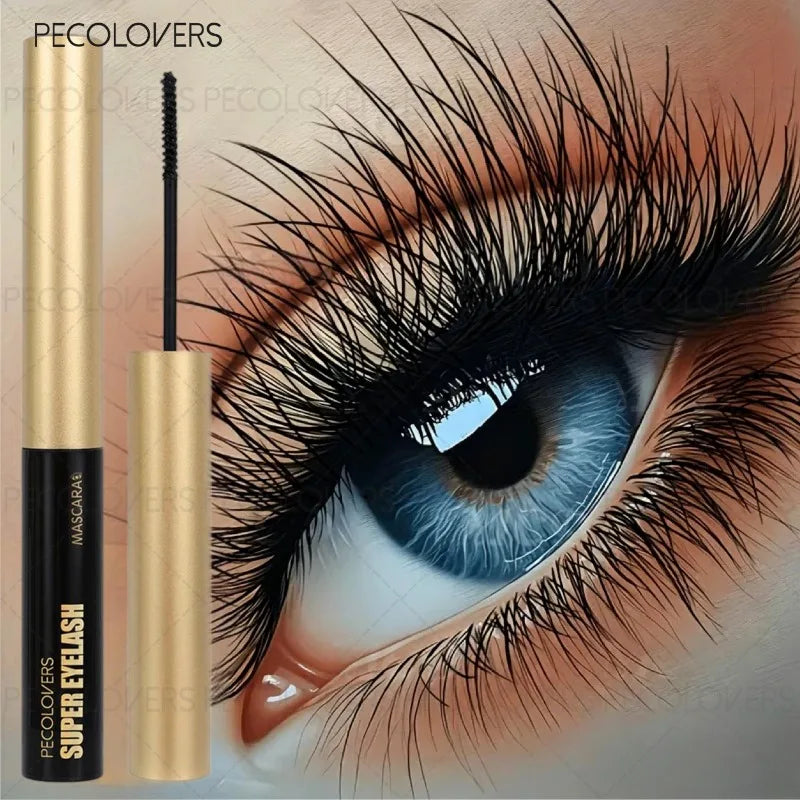 Black Mascara Creates Thick Eyelashes Naturally Enlarges Eyes Qme