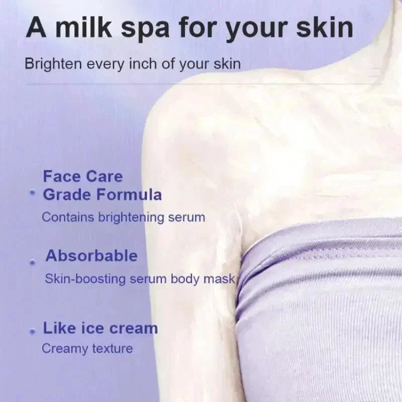 Body Whitening Cream Private Parts Underarm Knee Thigh Inner Melanin Bleaching Brighten Lotion Dark Skin Healthy White Body Care Qme