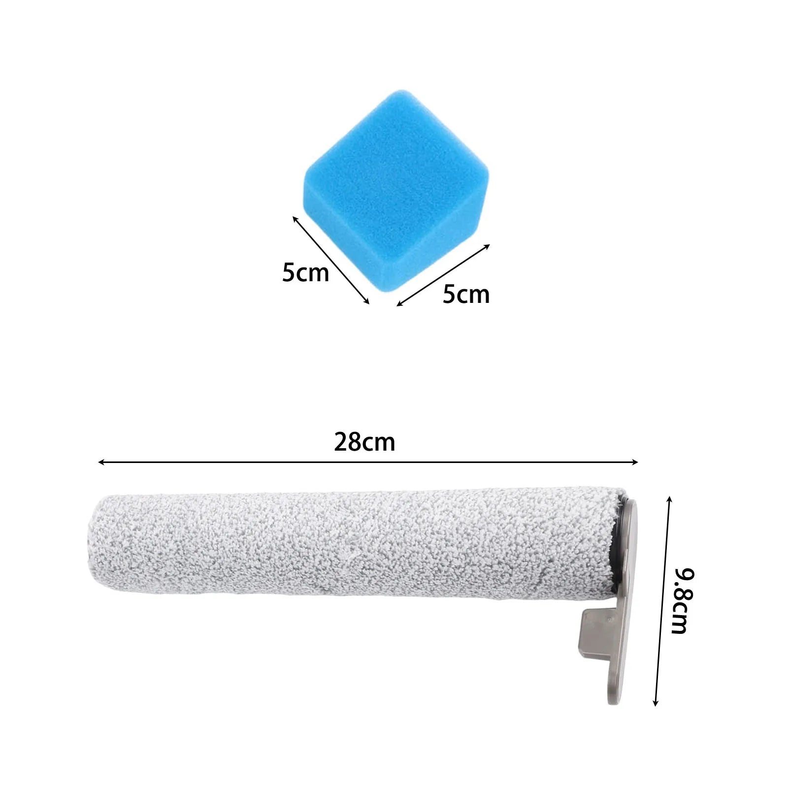 Roller Brush Filters Kit For JONR ED12 Pro Cordless Wet And Dry Vacuum Cleaner Household Replacement Accessories Qme
