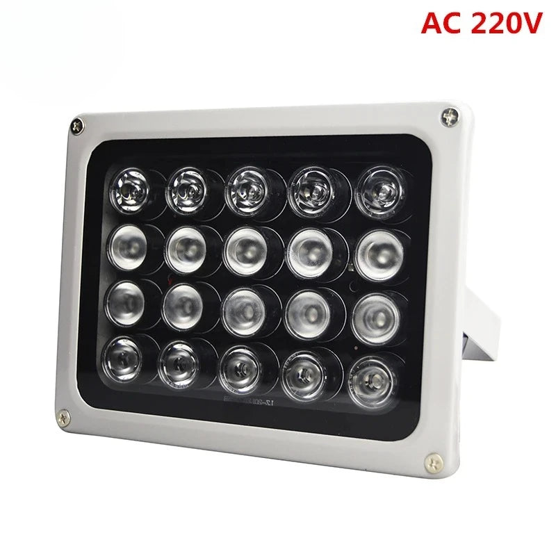 1PCS 30W LED Security Light Motion Sensor Outdoor Floodlights for Parking Lot License Plate Recognition Night Vision Qme