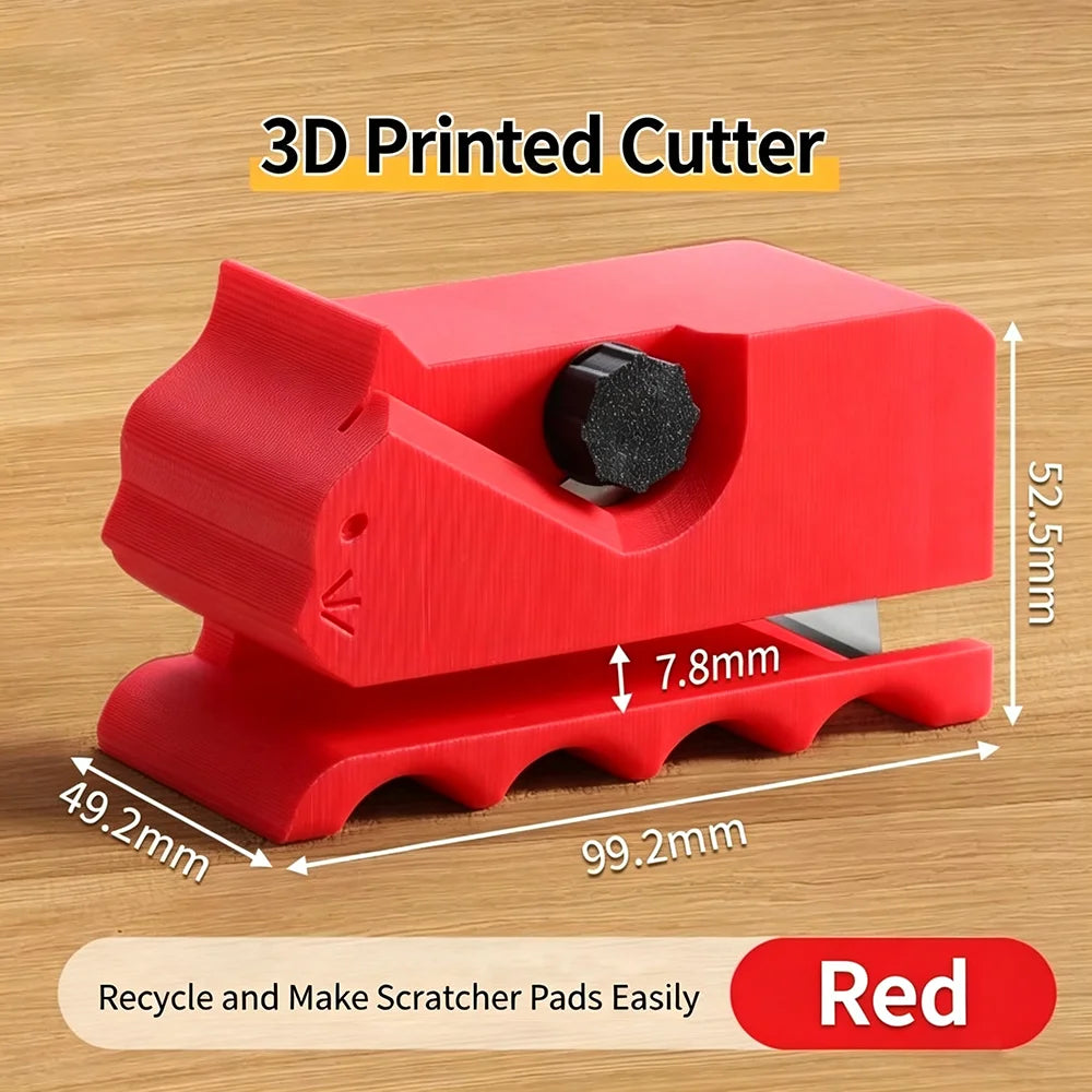 Cardboard Cutting Machine Cat Scratchers Homemade Cardboard Cutter 3D Printing Strip Stripper Plastic Handicraft DIY Home Tools Qme