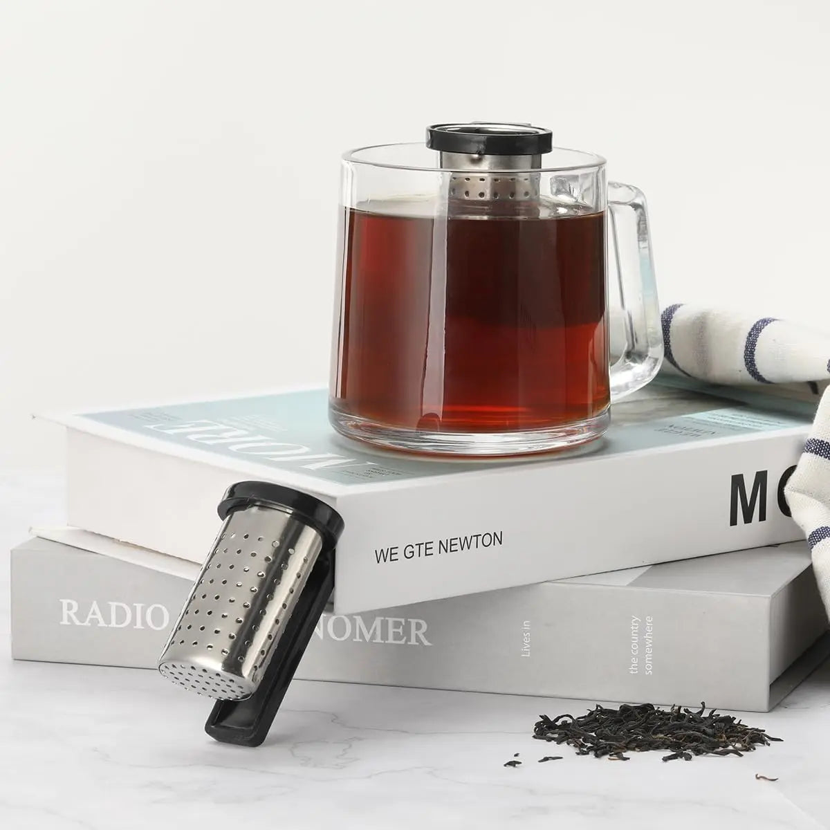 Tea Infuser Strainers Loose Steeper Diffusers Qme