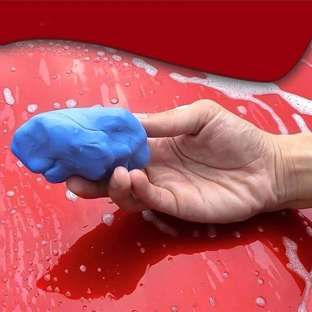 Blue Car Plasticine Car Detailing Cleaning Magic Clay Bar Auto Washing Super Clean Car Paint Maintenance Cleaning Supplies Qme