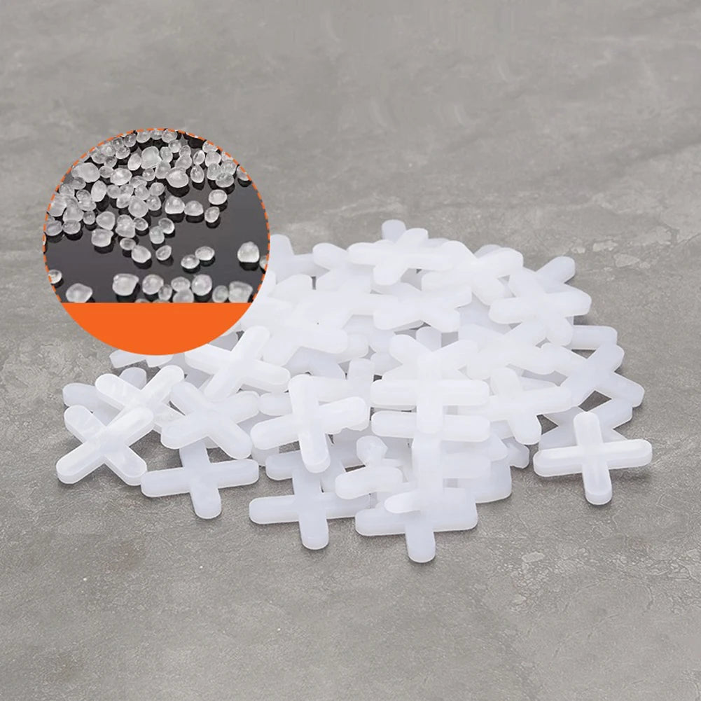 Tile Spacer Cross Ceramic Leveling System Clips Construction Tools Qme