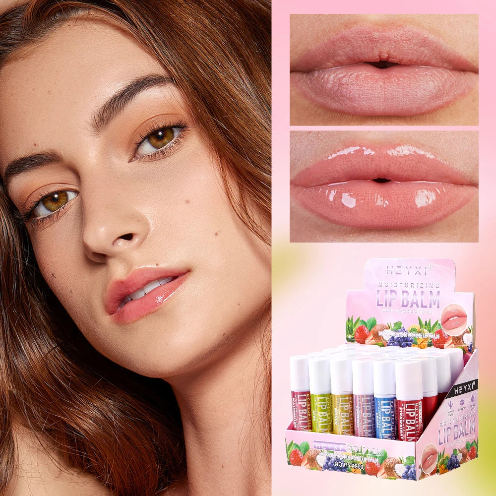 Fruit Flavor Lipstick Moisturizing Suitable All Skin Lip Care Qme