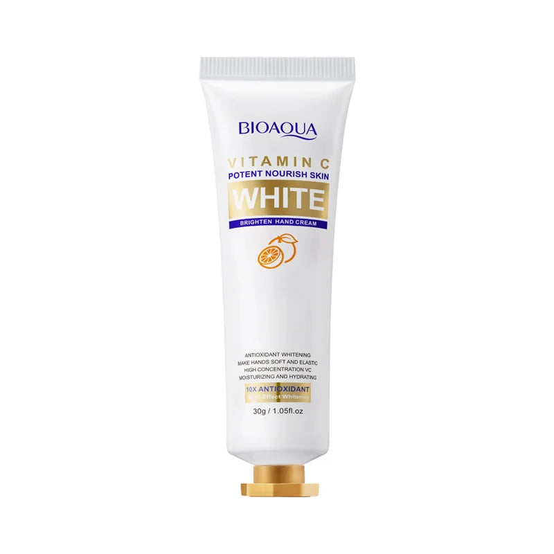 BIOAQUA Vitamin C Whitening Hand Cream Hands Moisturizing Anti Wrinkles Anti-Aging Hand Skin Care Products Qme 1pc 1