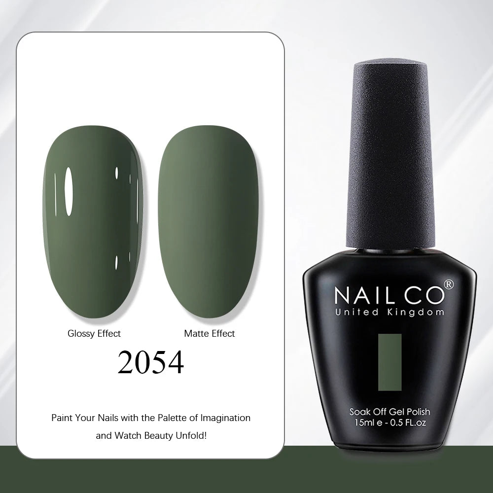 NAILCO Nail Gel Polish Autumn Product Art Soak Off UV Varnish Lacquer