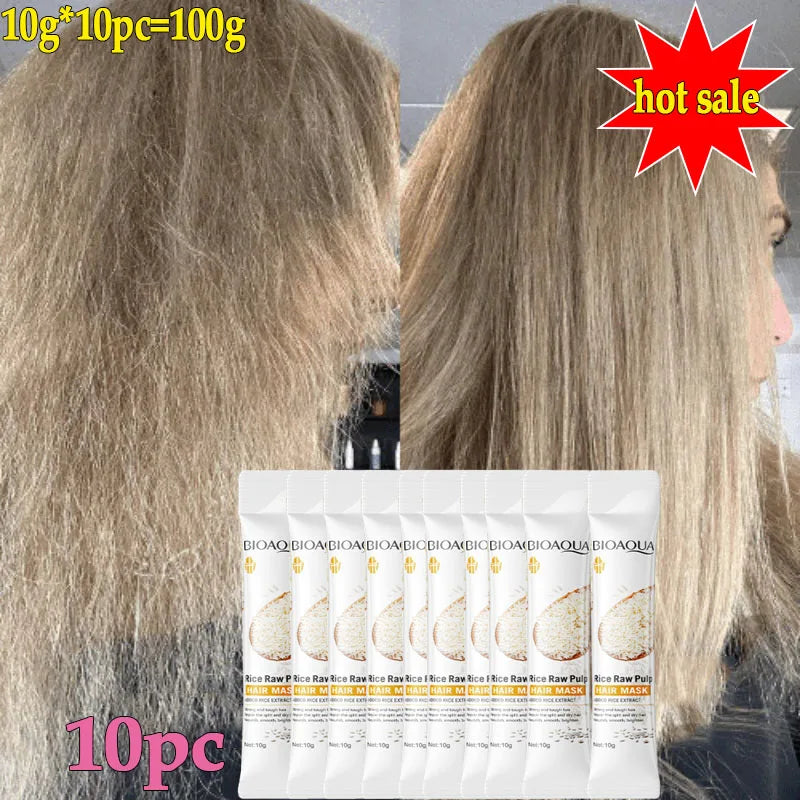 5 Seconds Soft Smooth Care Natural Repair Professional Magical Hair Mask Prevent Dryness Split Ends Repair Damage Frizz 2026 Qme 10pc