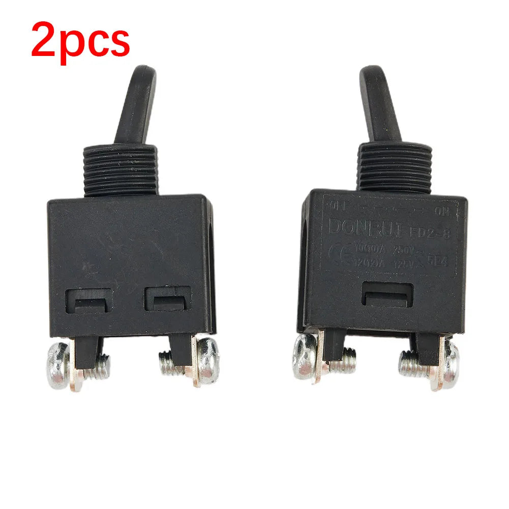2Pcs Angle Grinder Switch AC 220-240V ForMakita 9523NB 651403-7 651433-8 9524NB 9527NB 9528NB Regulation Push Button Accs Qme A