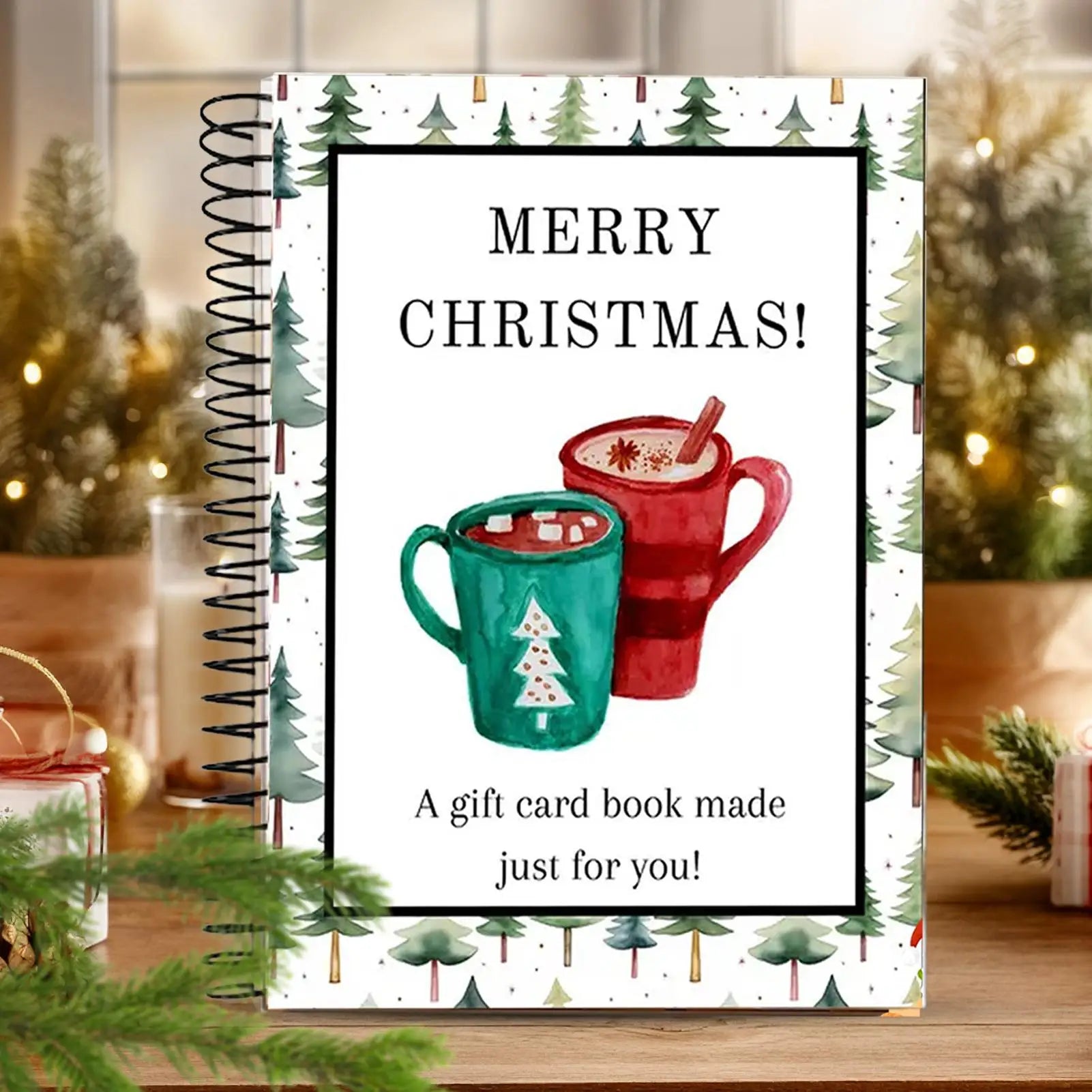 Fancy Christmas Cards Greeting Card Books Organizer Festive Organizer Holder For Workplace Home School Party Celebration College Qme