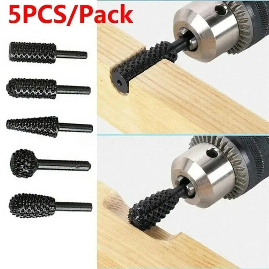Woodworking Tools Electric Rotary Files Wooden Carving Knives Tea Qme