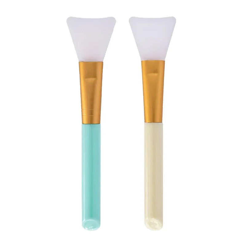 1 2 3 5-pack Silicone Facial Mask Brushes Mild Soft Suitable All Skin