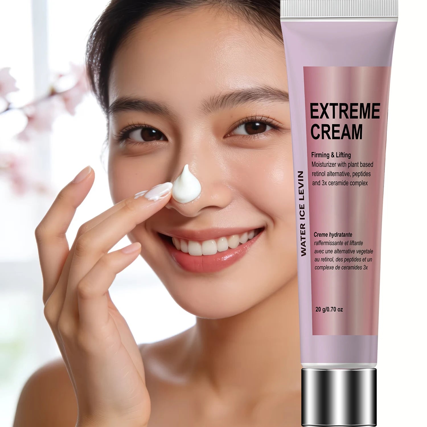 Retinol & Collagen Face Cream - Firming & Lifting with Bee Venom & 3x Ceramide Complex Qme