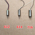 DC3.7V Hollow Cup Motor 40000-50000rpm 612/614/716 Mini Coreless Electric Motor For RC HM Coreless Motor Qme 716 Motor