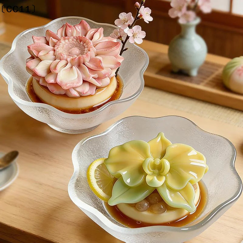 Mousse Cake Baking Mold Delicate Compact Orchid Silicone Petals Qme
