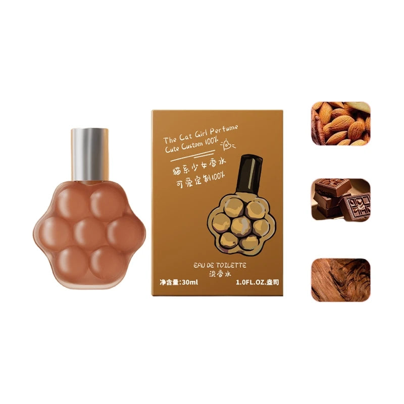 Long-Lasting Flower Fruit Scent Perfume Mini Perfume Deodorant Refreshing Fragrance Spray Women'S Long-Lasting Eau De Toilette Qme Cocoa chocolate China Mainland