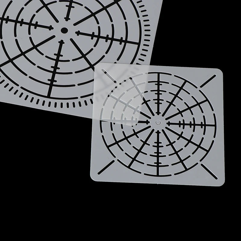 DIY Reusable Mandala Dotting Painting Stencils Templates Craft Tools Qme