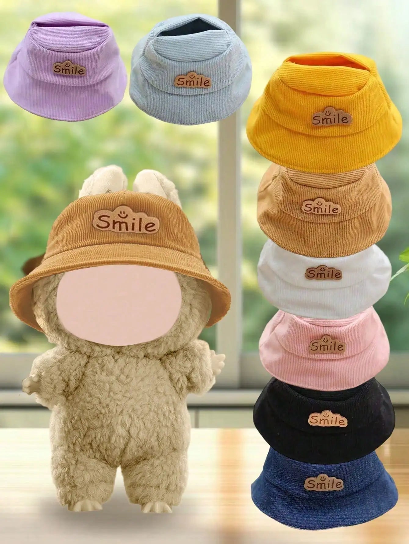 Best-selling Labubu Fisherman Hat Hanging Decoration Accessories Qme
