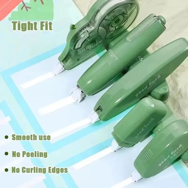 5Pcs Minimalist Correction Tape Set Aesthetic Large Capacity Smooth Portable Correction Belt Student Office School Stationery Su Qme