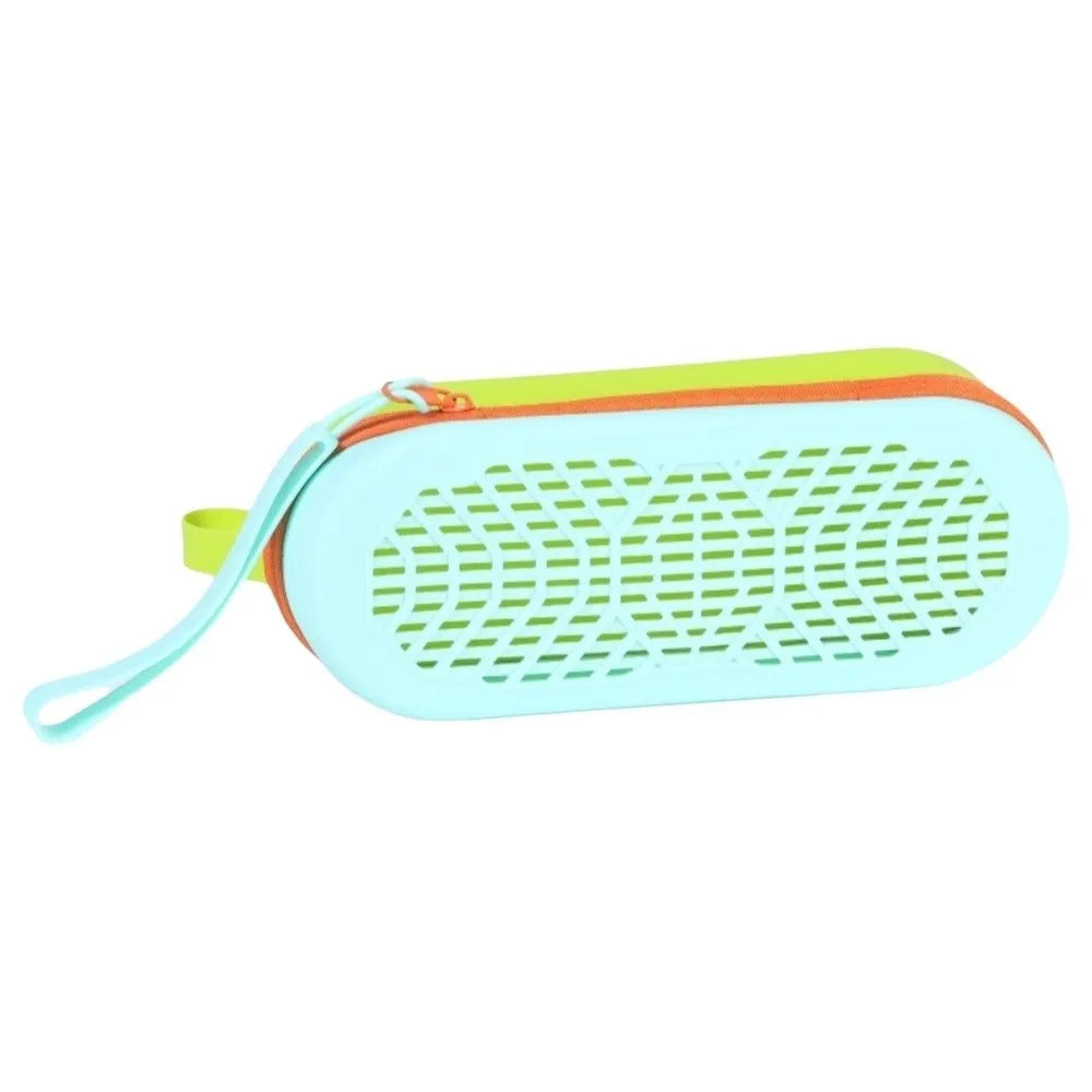 Breathable Swim Goggles Case Shockproof Dual-vented Silicone Glasses Qme Style 2